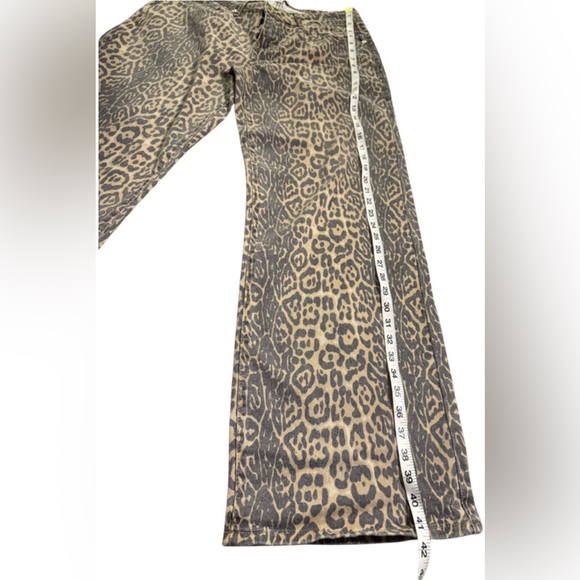 Disclosure Baggy Low-Rise Leopard Print Pants size 30 - Picture 6 of 12